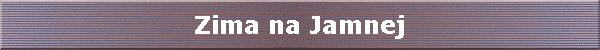 Zima na Jamnej